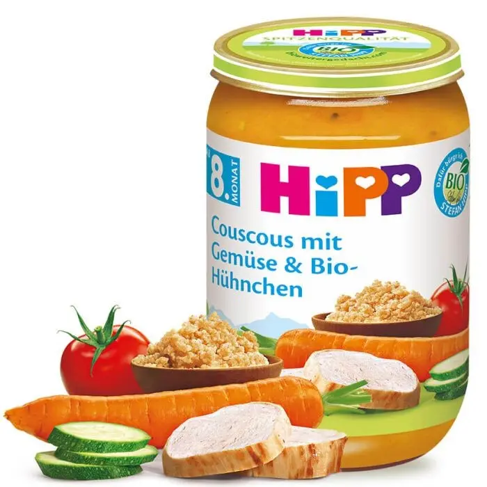 HiPP BIO Kuskus se zeleninou a kuřecím masem