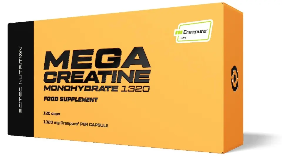 Scitec Nutrition Mega Creatine Monohydrate 1320 120 kapslí