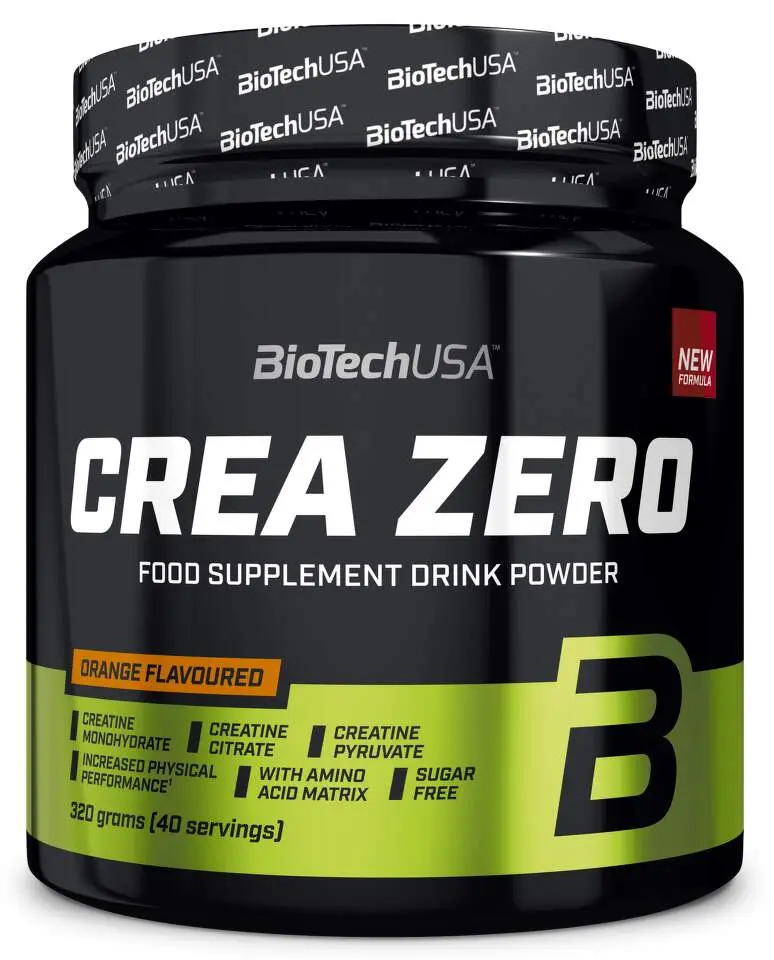 Biotech USA BiotechUSA Crea Zero pomeranč 320 g