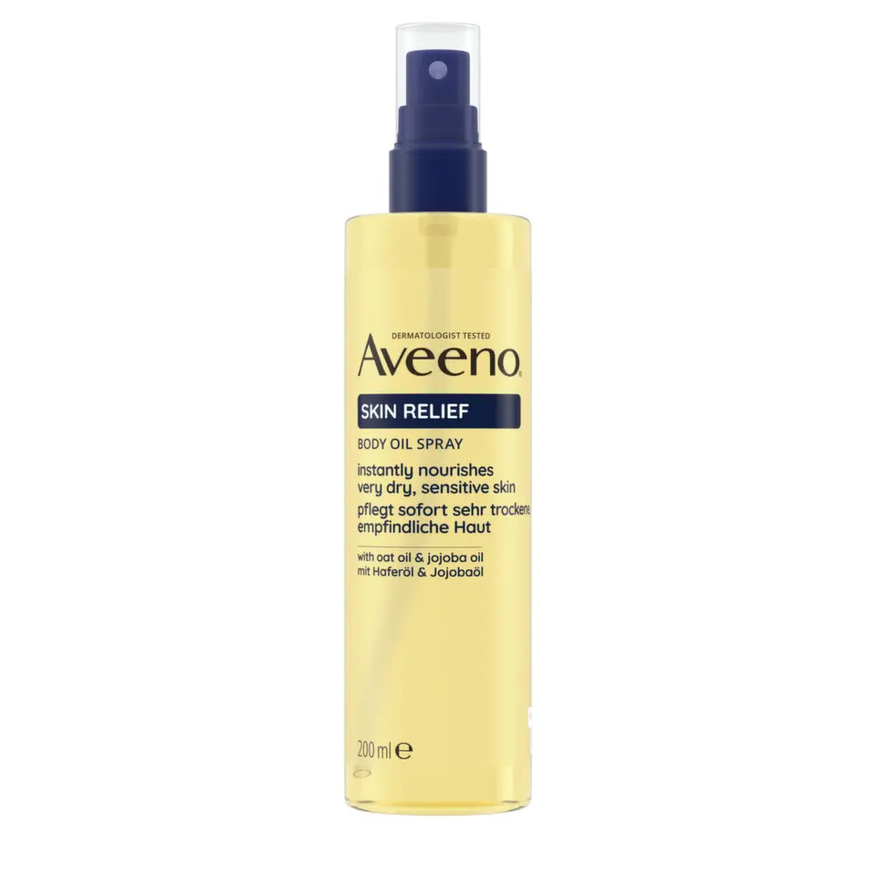 Aveeno Tělový olej ve spreji Skin Relief (Body Oil Spray) 200 ml