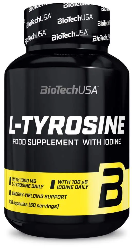 BioTech USA L-Tyrosine, 100 kapslí