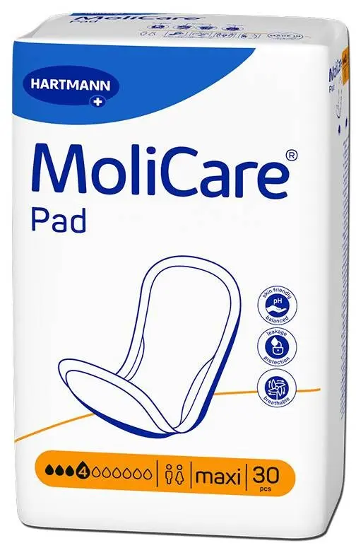 MoliCare Pad inkontinenční vložky 4 kap. Maxi 30ks