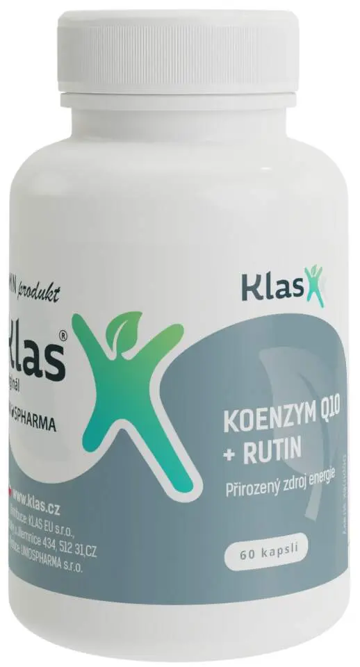 Klas Koenzym Q10+rutin cps.60