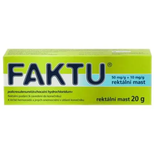 FAKTU 50MG/G+10MG/G RCT UNG 1X20G