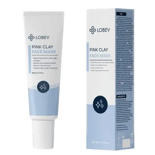 LOBEY Pleťová maska s růžovým jílem 50ml