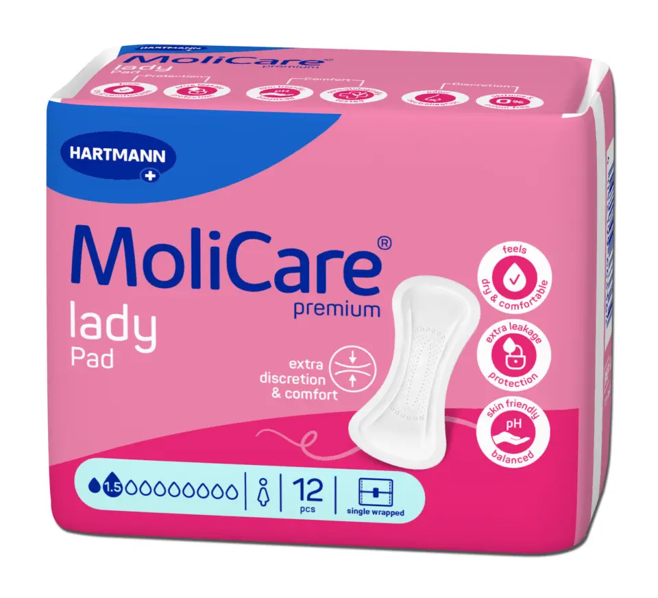 MoliCare Lady Pad inkont.vložky 1.5k 12ks
