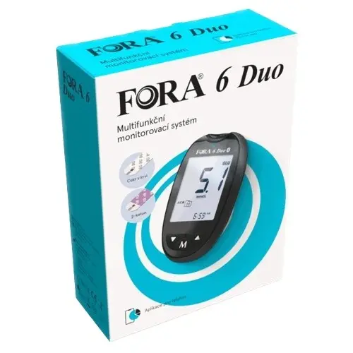 FORA 6 Duo Glukometr Multifun.monitorovací systém