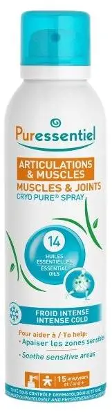 PURESSENTIEL Chladící sprej na svaly a klouby 150ml