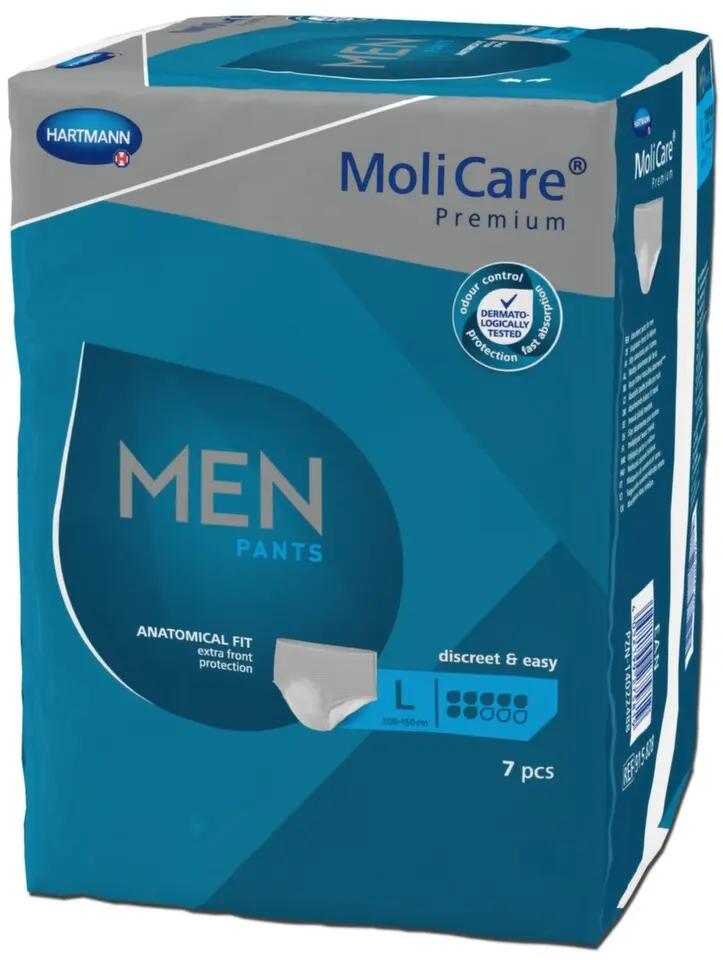 Hartmann MoliCare Men absorpční kalh.7k L 7ks