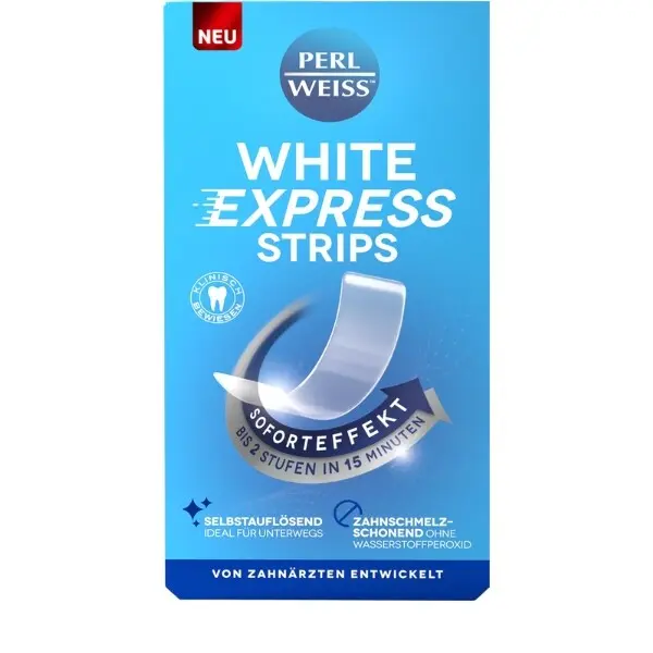 Perl Weiss Bělící pásky Express 4ks