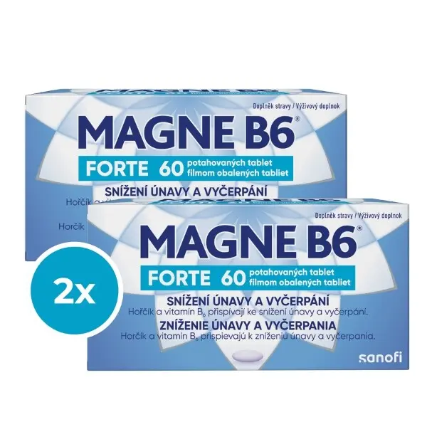 Magne B6 Forte tbl.60 - balení 2 ks