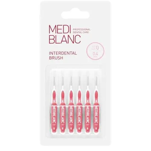 MEDIBLANC Interdental Brush size 0 0.4mm 6ks