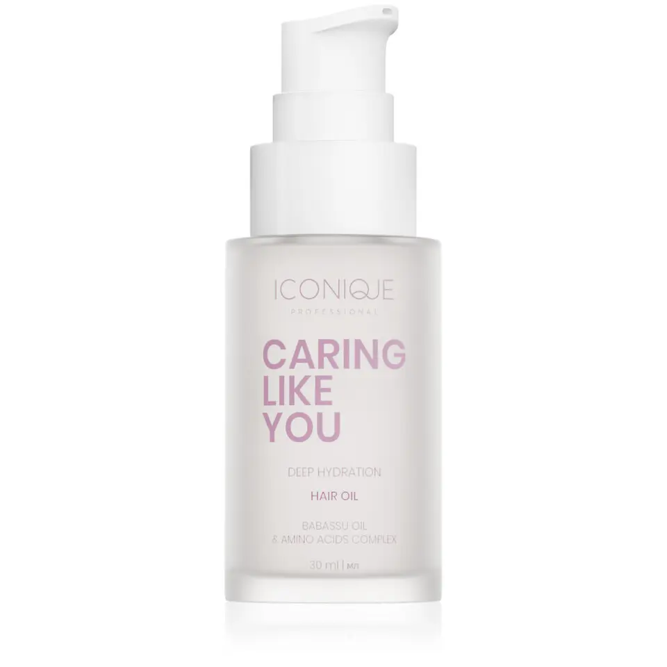 ICONIQUE Professional CARING LIKE YOU Olej pro suché a poškozené vlasy 30 ml