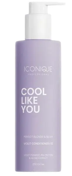 ICONIQUE Professional Kondicionér pro studenou & zářivou blond Cool Like You (Violet Conditioner) 250 ml