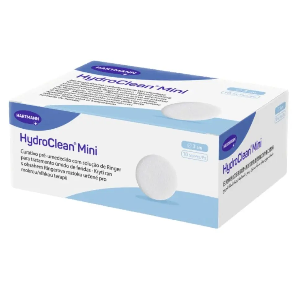 HARTMANN HydroClean Mini krytí ran průměr 3 cm 10ks 3 CM PRŮMĚR,10KS