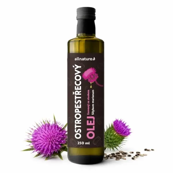 Allnature Ostropestřecový olej 250 ml - Allnature