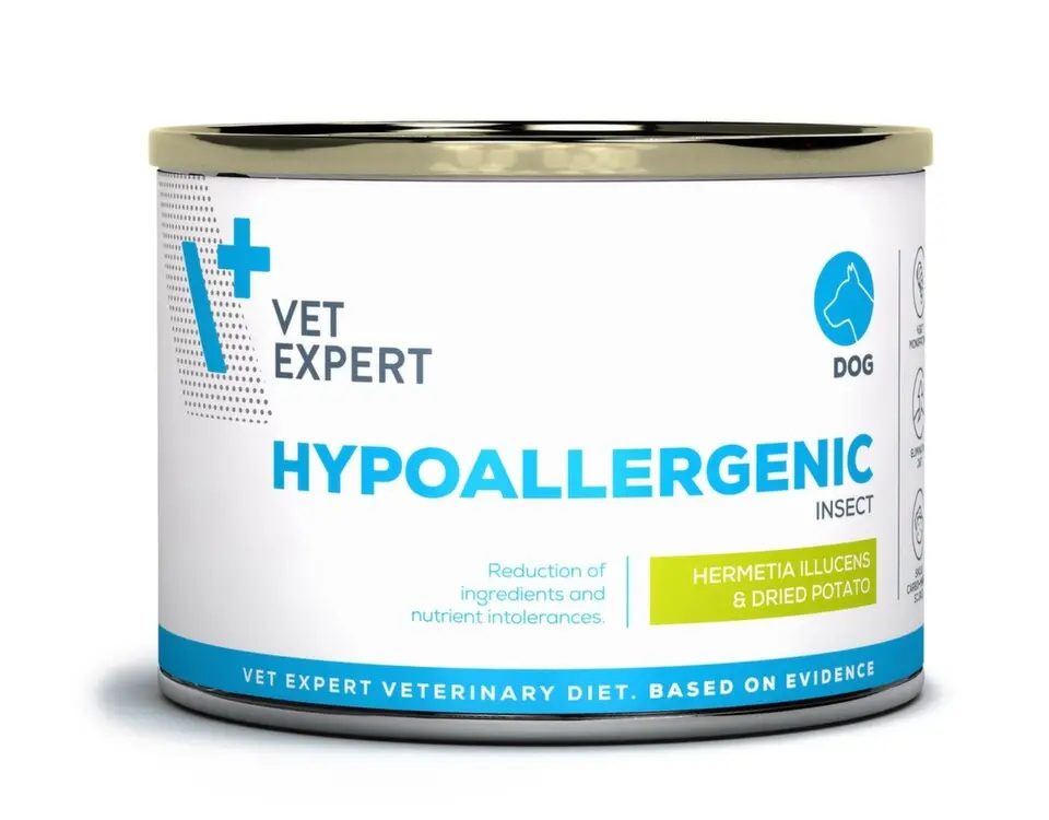 VetExpert VD 4T Hypoallergenic Insect Dog konz. 190g