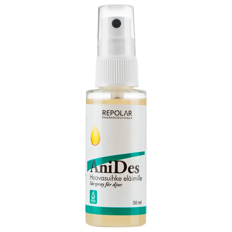 AniDes Pryskyřičný sprej na poranění kůže 50ml