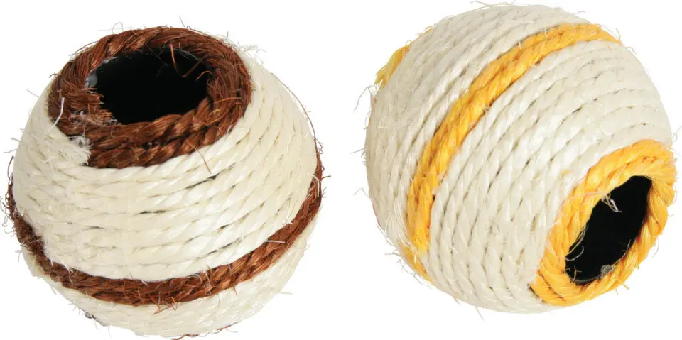Hračka kočka Sisal Ball Zolux
