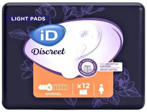 iD Discreet Light Pads Normal 12ks