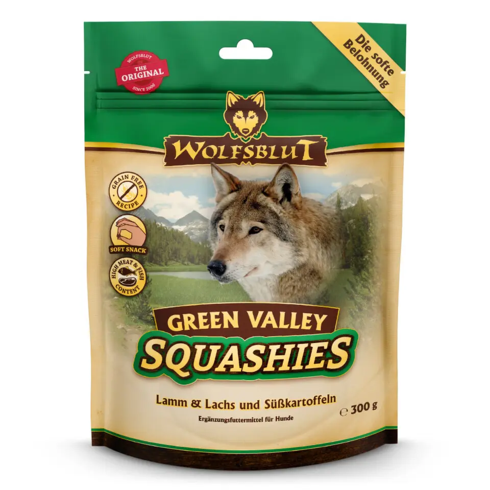 Wolfsblut Squashies Green Valley 300g + Množstevní sleva