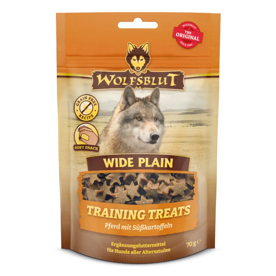 Wolfsblut Training Treats Wide Plain 70g + Množstevní sleva