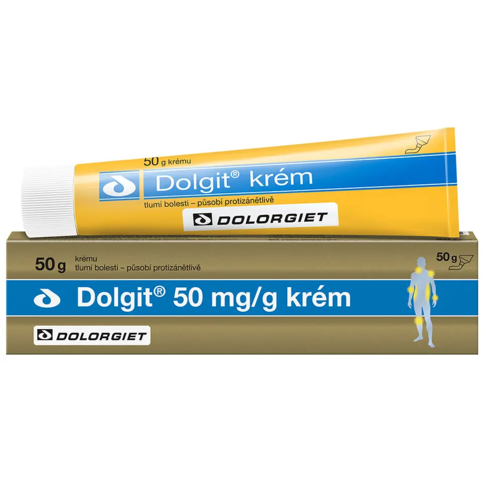 DOLGIT 50MG/G CRM 50G