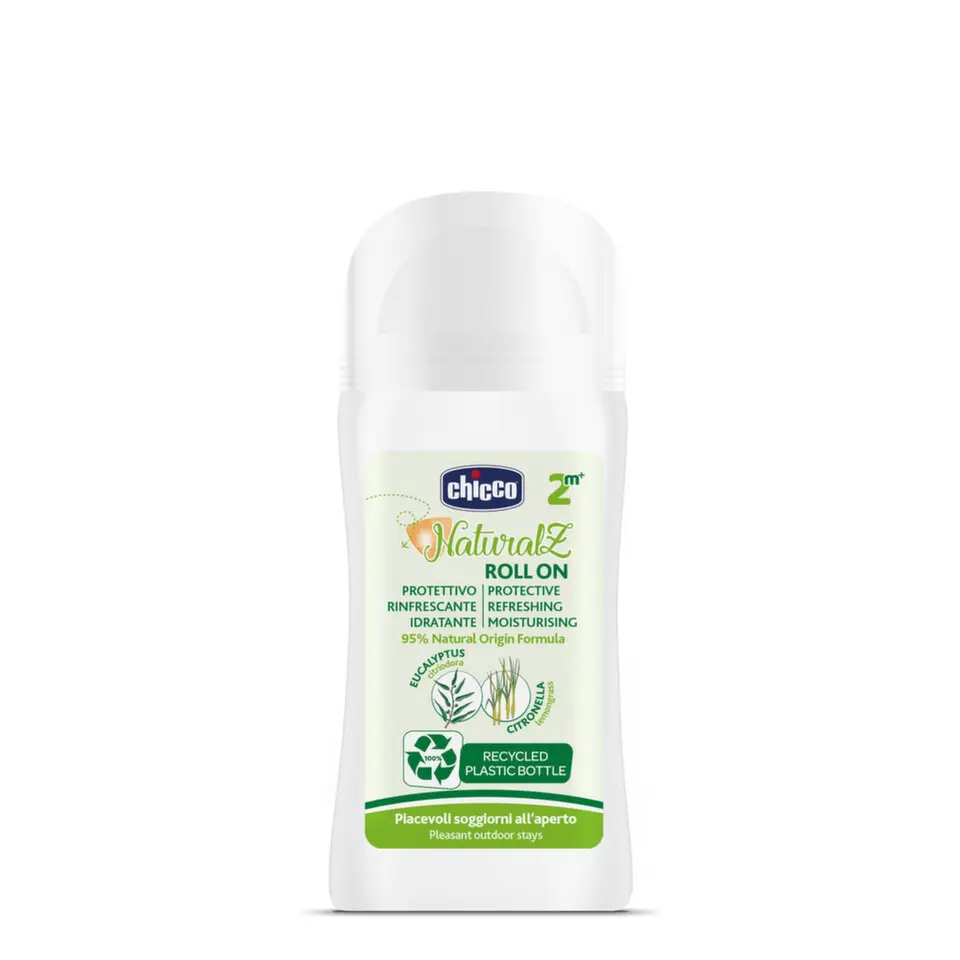 CHICCO Kulička proti komárům ochranná a osvěžující 95% přírodních složek 60ml, 2m+