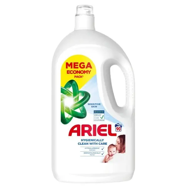 Ariel Sensitive prací gel na citlivou pokožku 90 PD