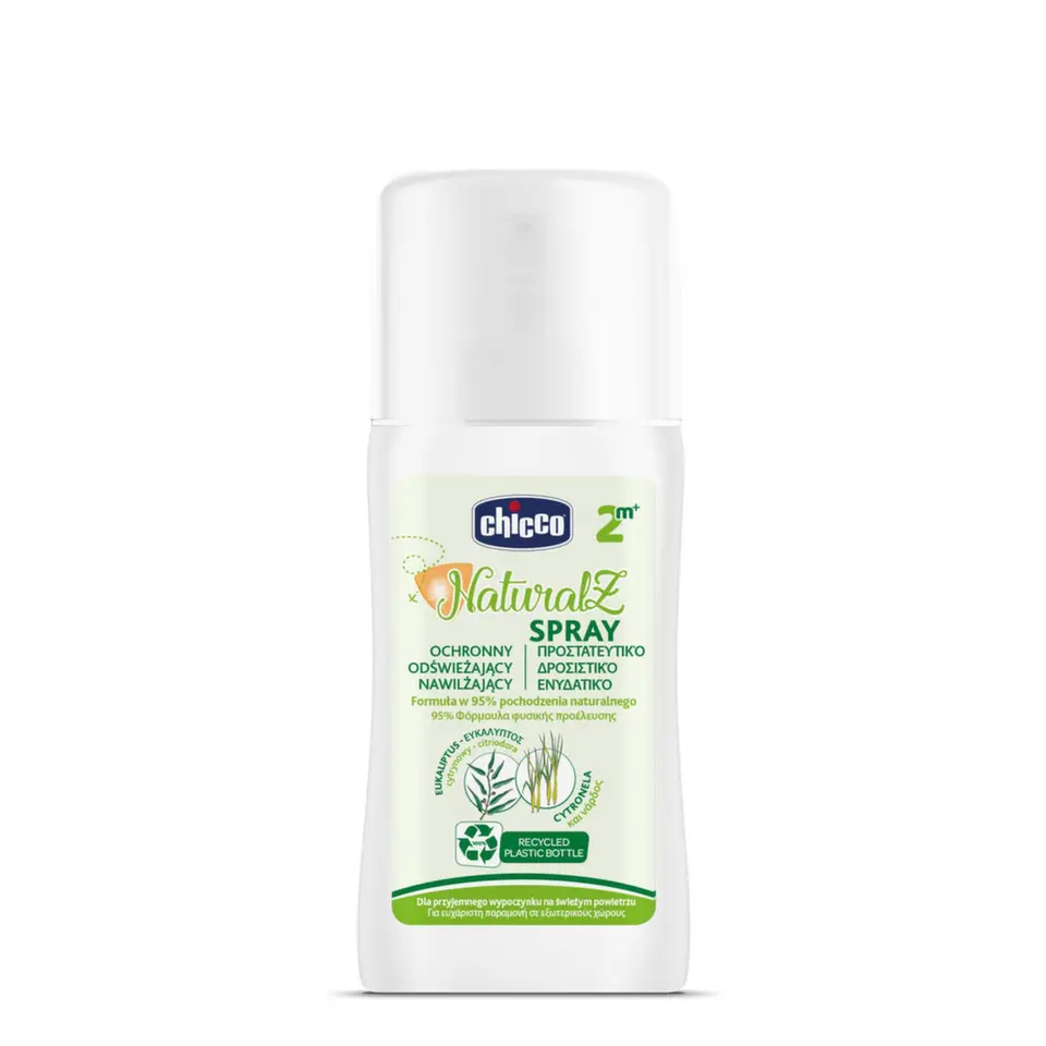 CHICCO NaturalZ sprej proti komárům ochranný 95% přírodních složek 100 ml