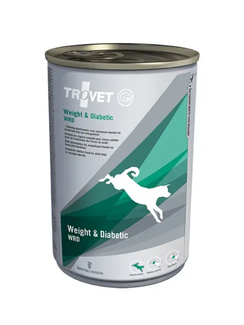 Trovet pes WRD Weight&Diabetic konz. 400g