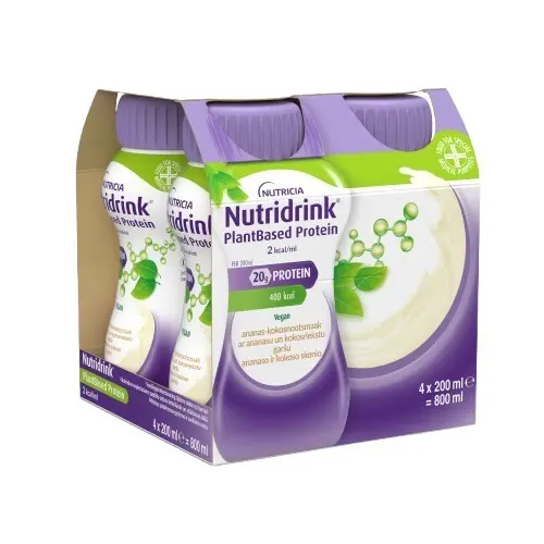 Nutridrink PB Protein př.ananas/kokos 4x200ml