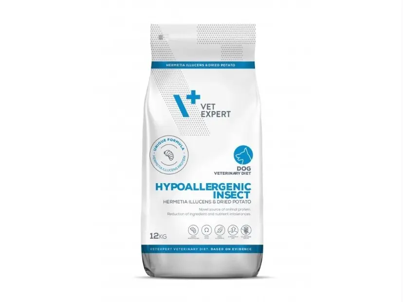VetExpert VD 4T Hypoallergenic Insect Dog 12 kg