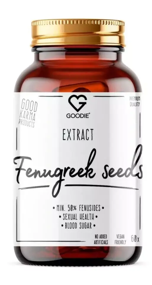 Goodie Fenugreek Seeds extrakt 50 % fenuside 60 kapslí