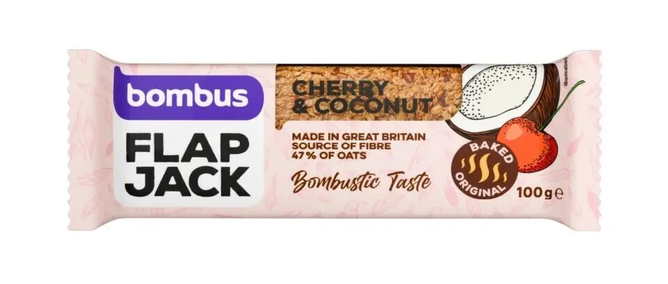 Tomms Flapjack cherry&coconut 100g