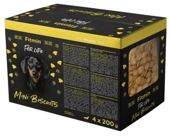 Fitmin For Life Mini Piškoty Multipack 4x200g