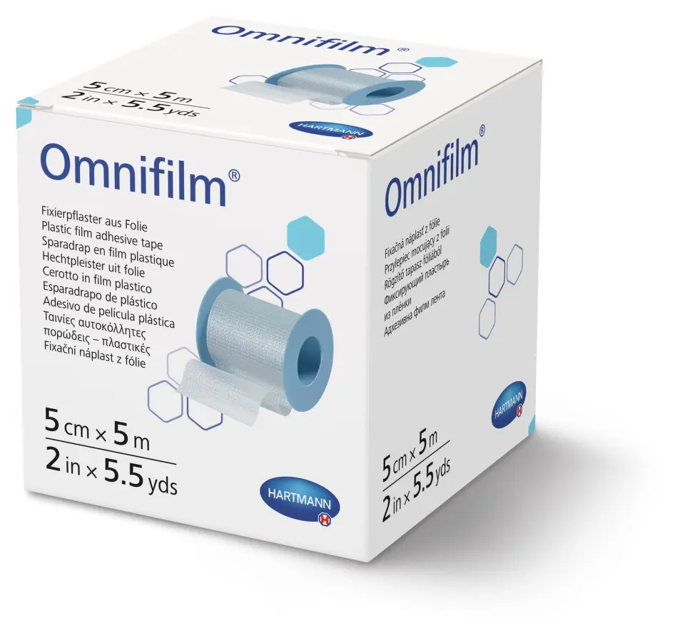NÁPLAST HYPOALERGENNÍ OMNIFILM 5CMX5M,1KS