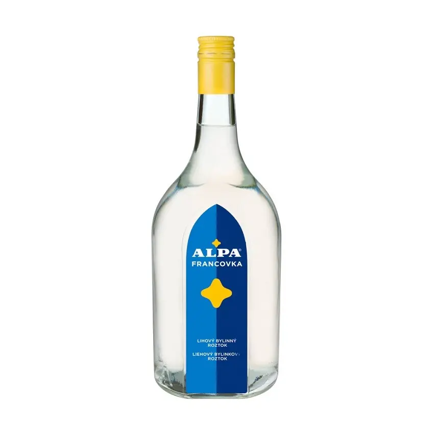 Alpa Francovka – lihový bylinný roztok, 1000 ml