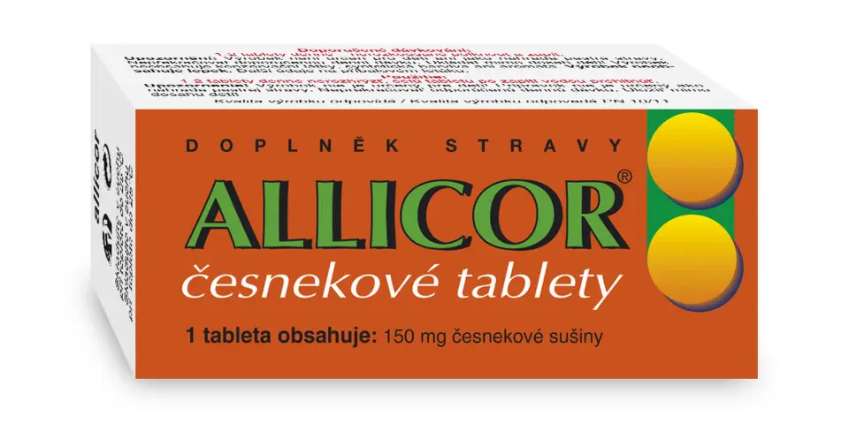 NATURVITA Allicor česnek tbl.60