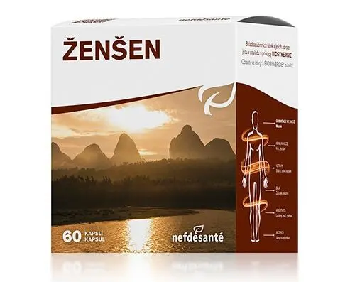 Nefdesanté Ženšen 200mg cps.60