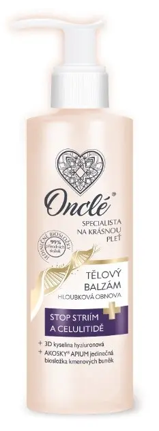 Dámský tělový balzám ONCLÉ proti celulitidě a striím 200ml