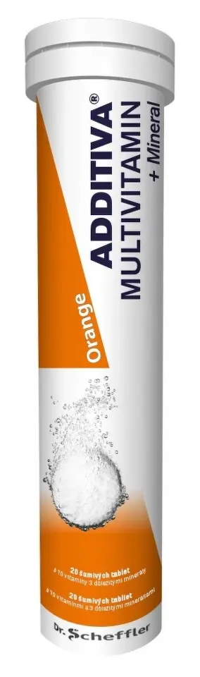 Additiva Multivitamin+Mineral ORANGE šum. tablety 20 ks