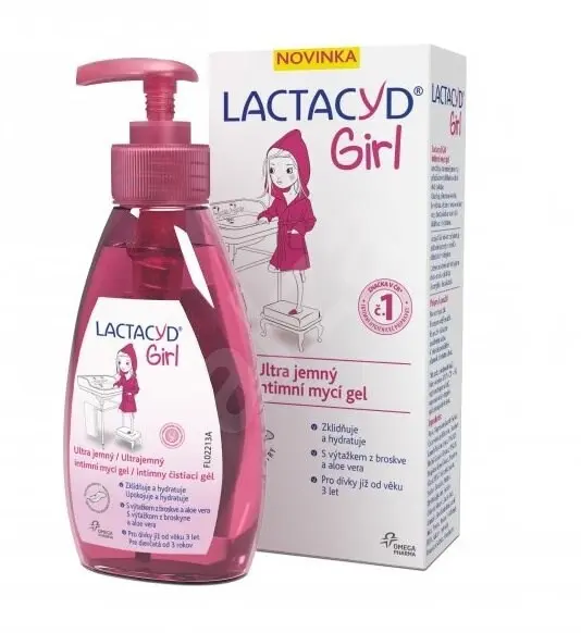 Lactacyd Intimní mycí gel Girl ultra jemný 200 ml