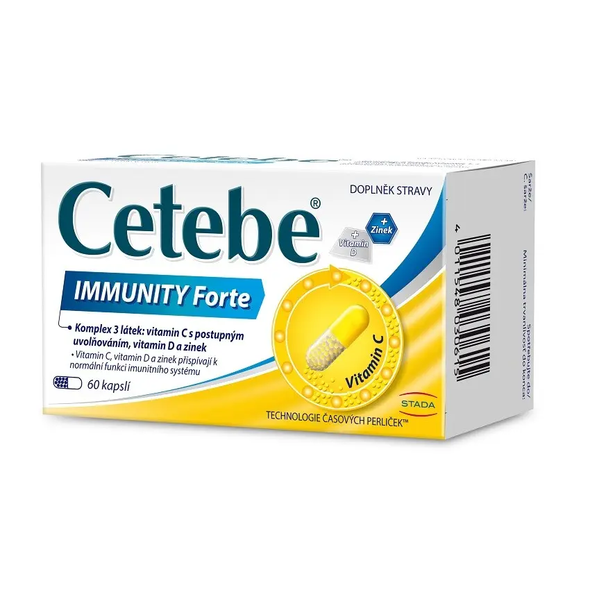 CETEBE Immunity forte 60 kapslí