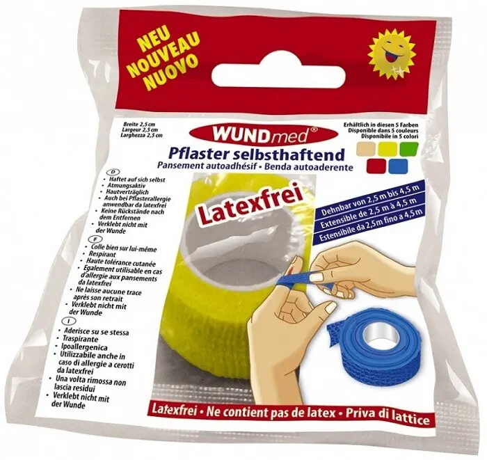Wundmed Náplast elastická samodržící 2,5 cm