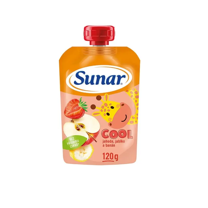 Sunar Ovocná kapsička Cool jahoda, banán a jablko 120 g