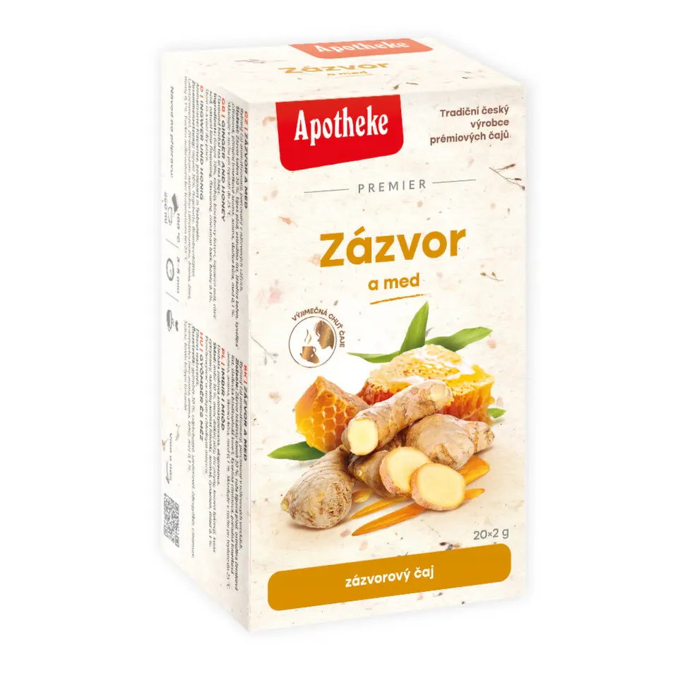 Apotheke Bylinný čaj Zázvor a med