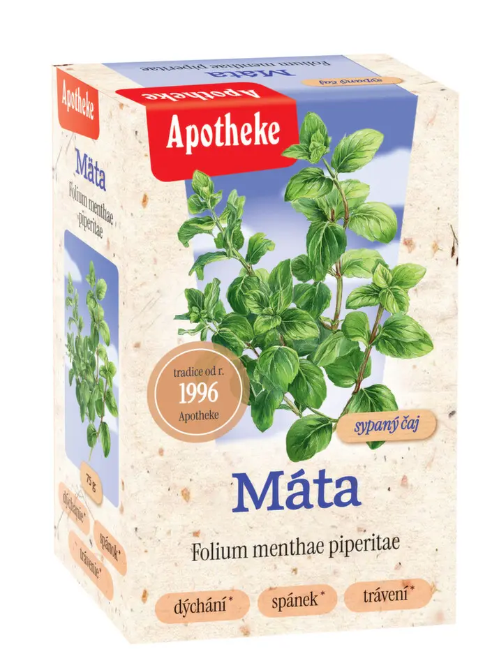 Apotheke Máta peprná sypaný čaj 75g