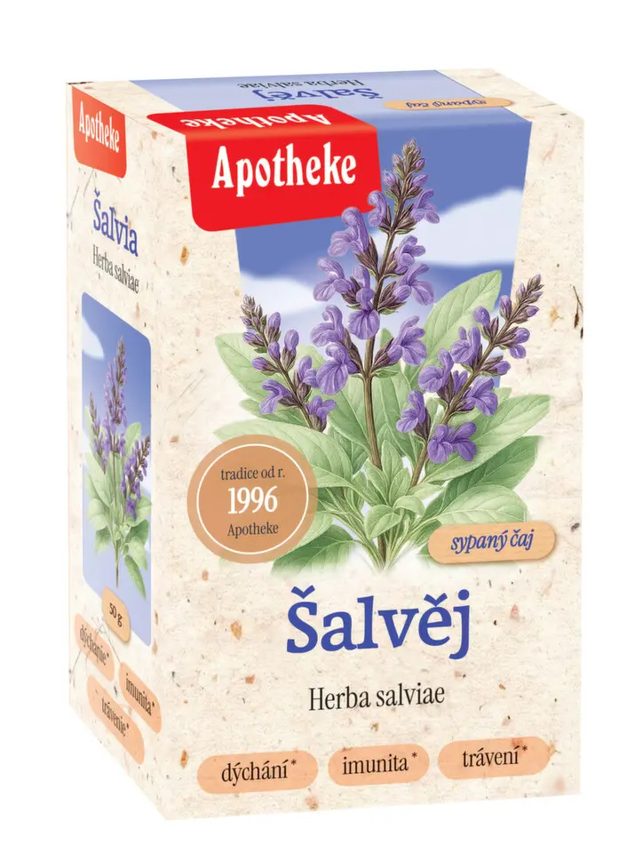 Apotheke Šalvěj lékařská bylinný čaj sypaný 50g