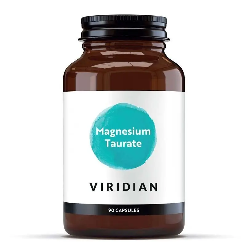 VIRIDIAN Nutrition magnesium taurate 90 kapslí